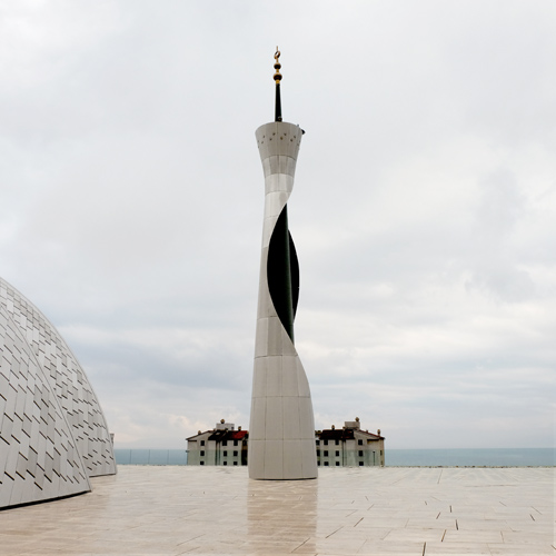 Minaret of mosque in Rijeka, Croatia